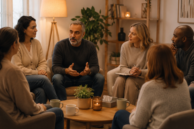 Grup de suport după divorț și reconstrucție emoțională
